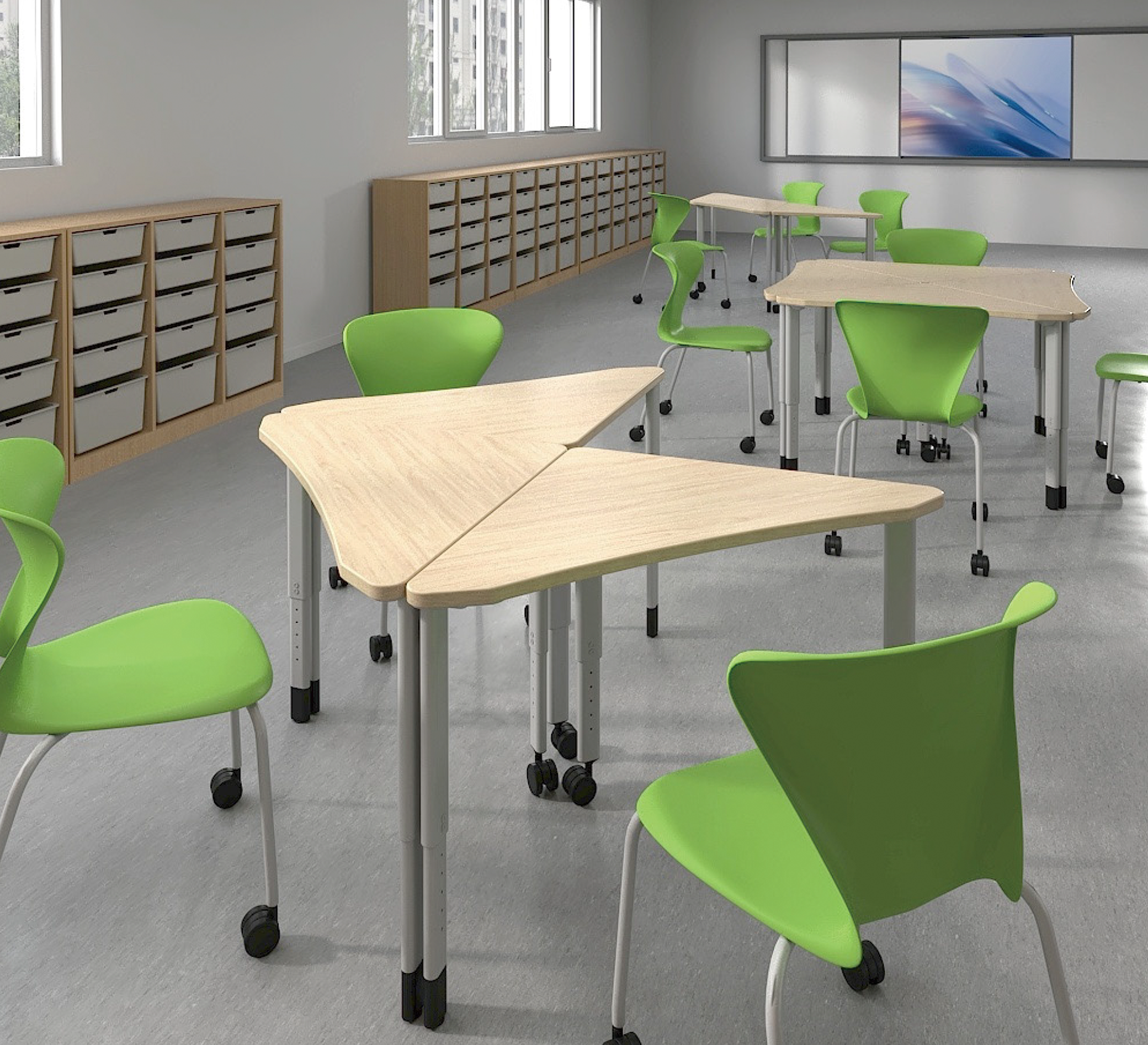 Right-Angle Design for Focused Collaboration