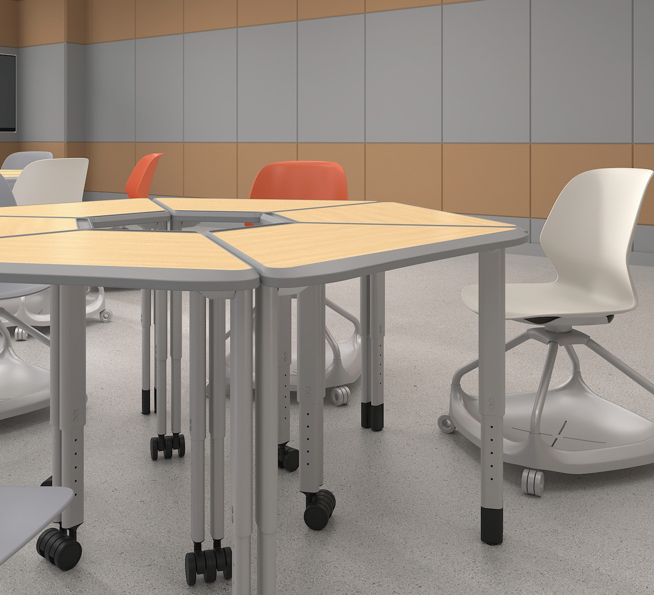 Trapezoidal Design for Enhanced Focus