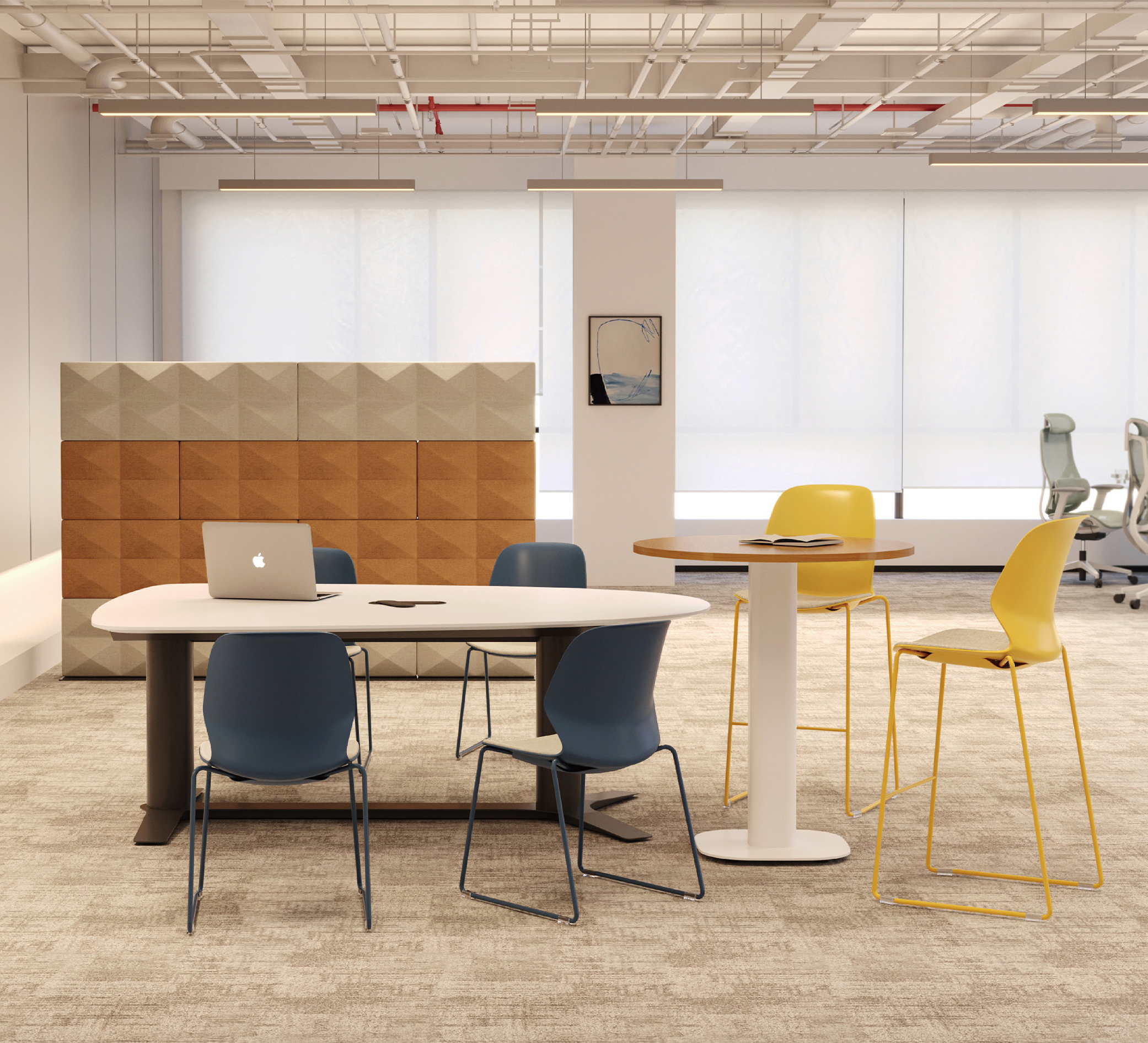 An Energy Hub for Spontaneous Creation