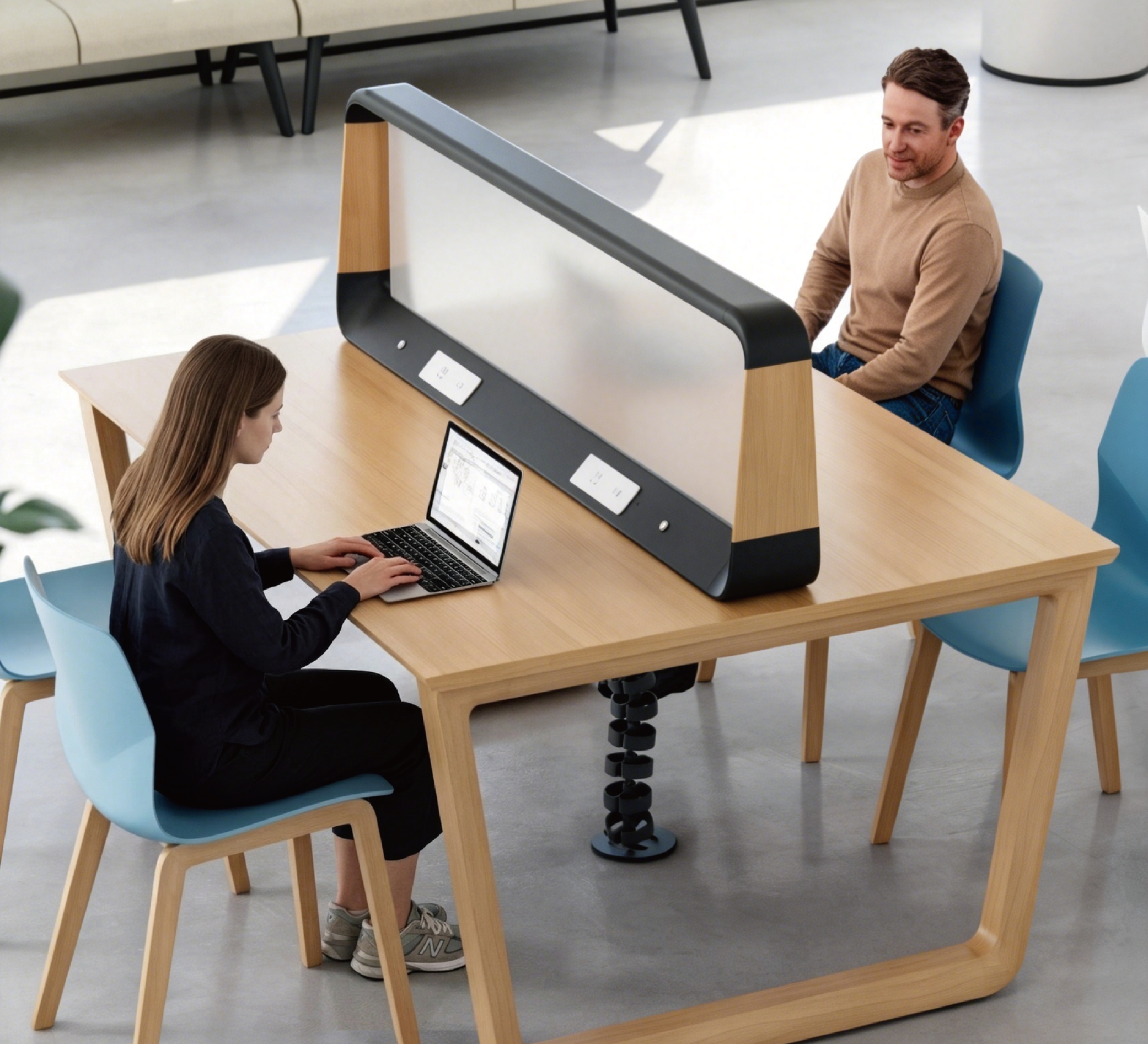 Middle Partition Screen · Dedicated Independent Power